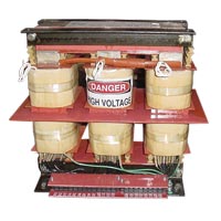 5.8kVA high voltage transformer, back, thumbnail